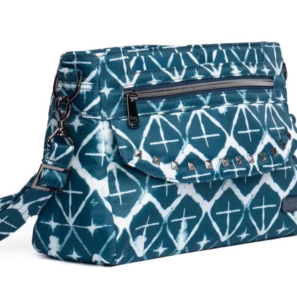 NWT Lug Pacer 2 Crossbody Bag in Diamond Navy - Picture 5 of 8